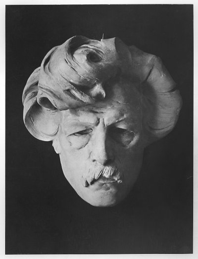 Maschera di Maurice Rollinat da Désiré Ringel d
